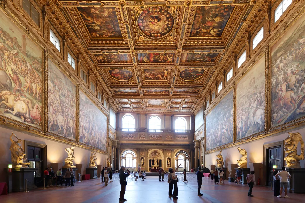 Le Salone dei Cinquecento au Palazzo Vecchio